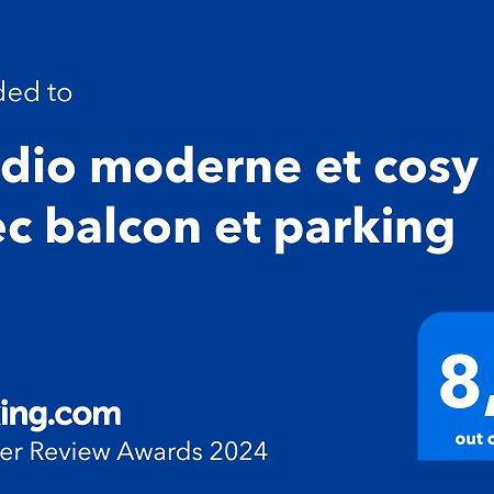 Apartamento Studio Moderne Et Cosy Avec Balcon Et Parking Périgueux Exterior foto
